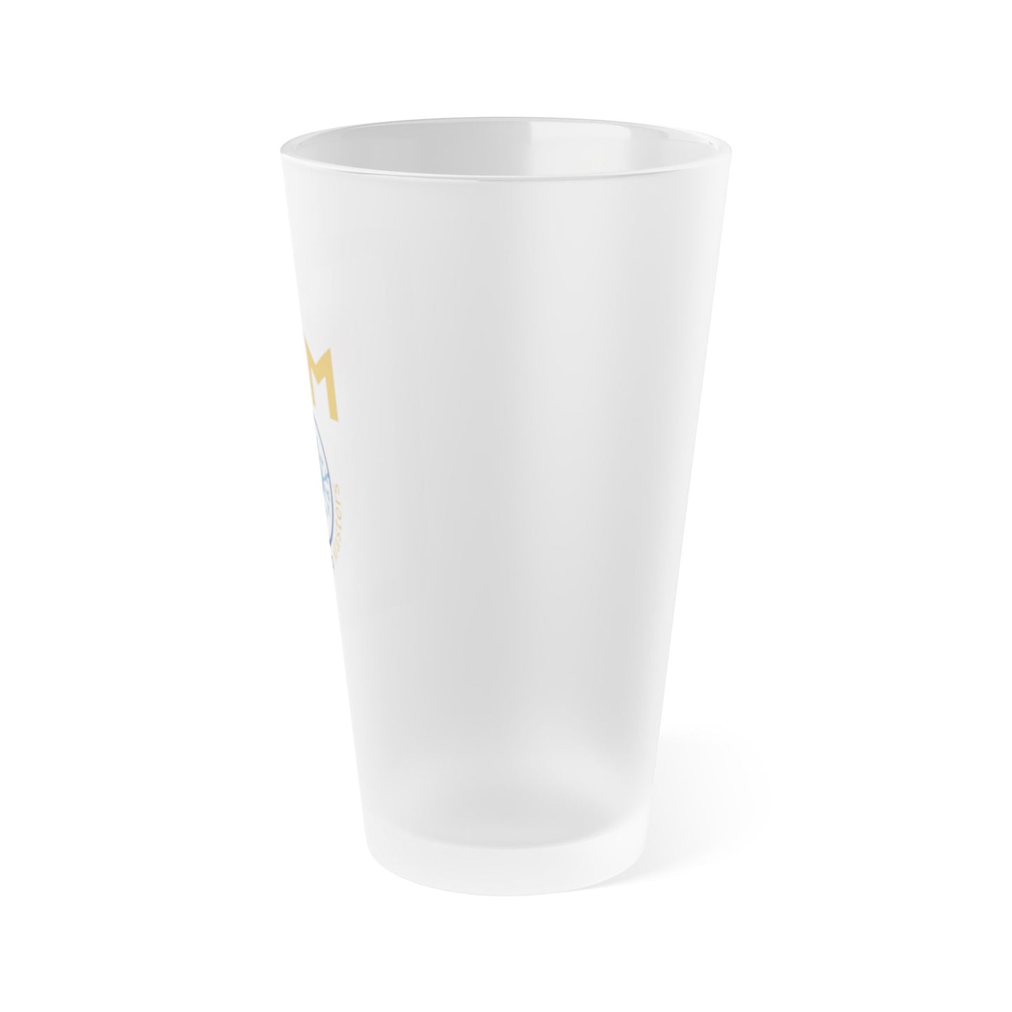 NTM Frosted Pint Glass, 16oz