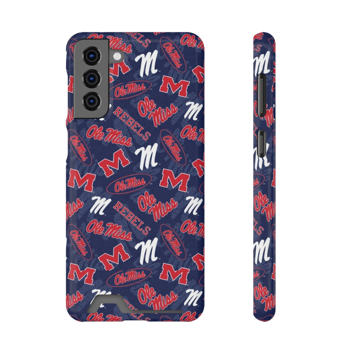 Ole Miss Phone Case With Card Holder