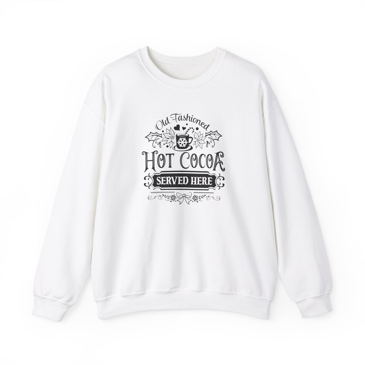 Hot Cocoa Sold Here Unisex Heavy Blend™ Crewneck Sweatshirt