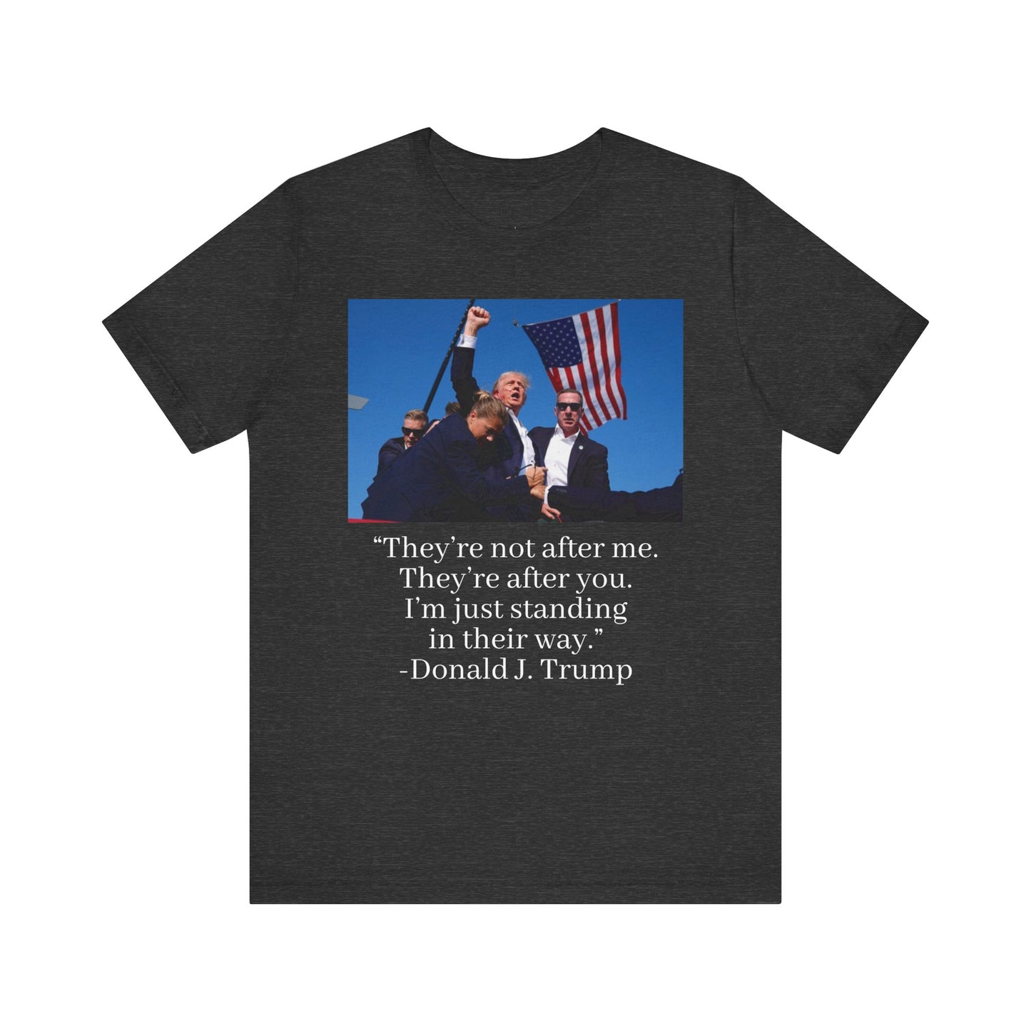 Trump Hero - Unisex Garment-Dyed T-shirt