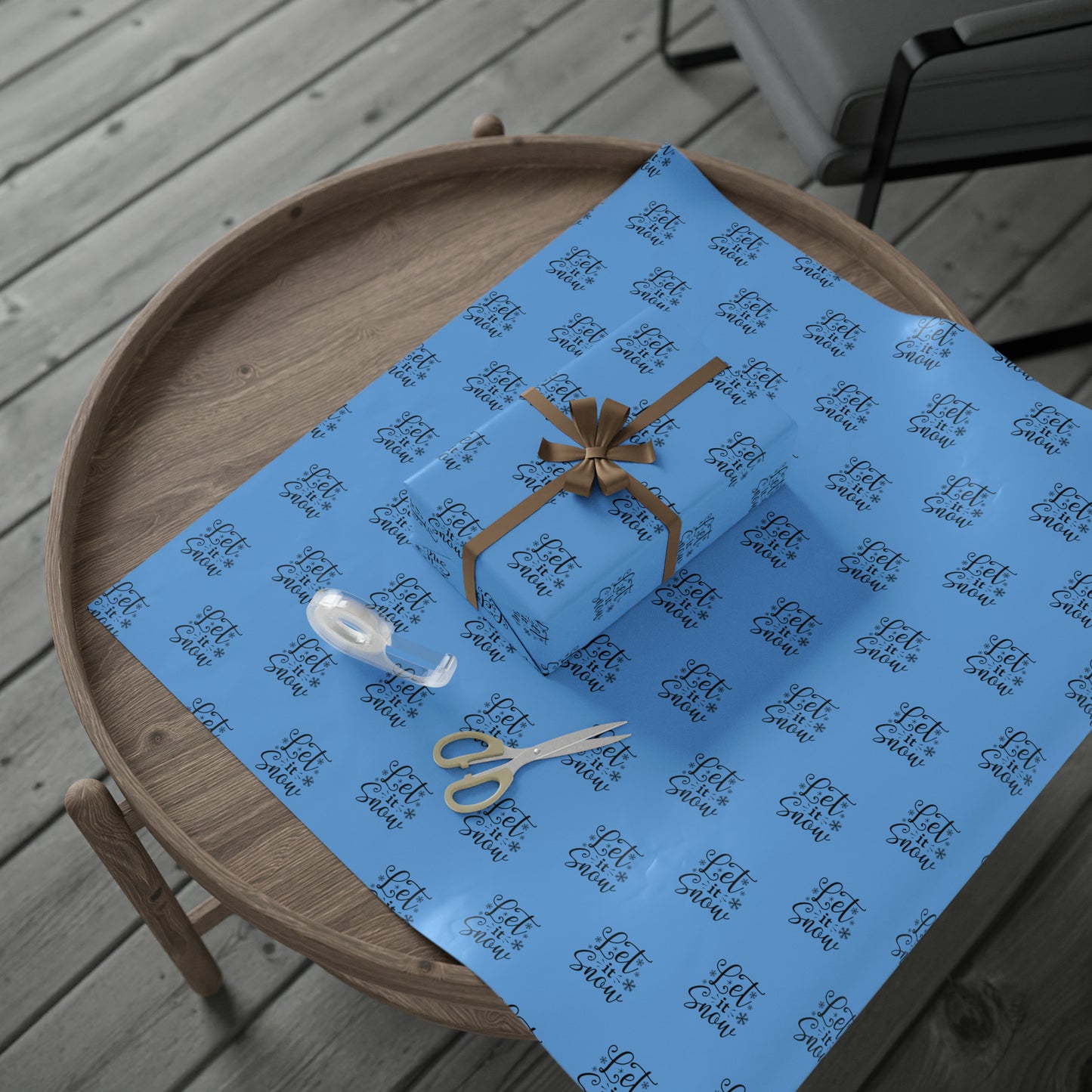 Let It Snow Wrapping Paper