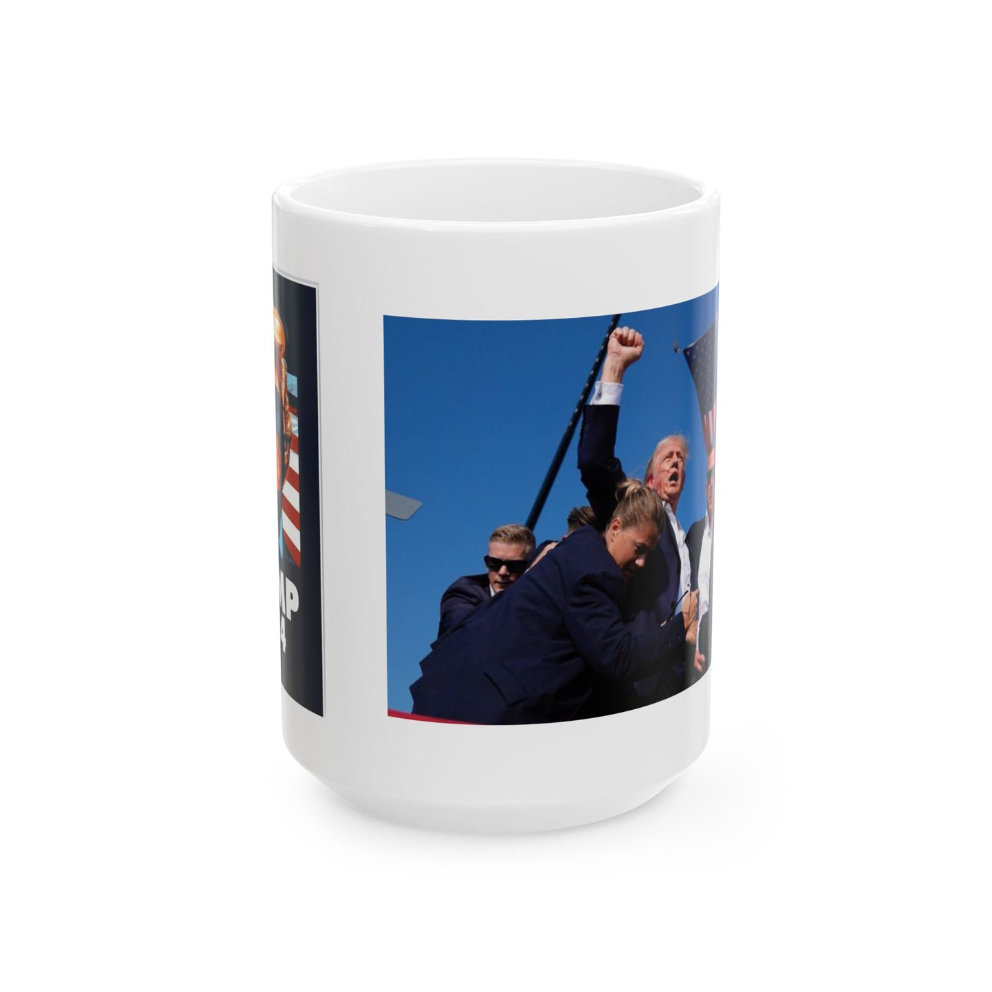 Hero Trump 2024 Ceramic Mug, (11oz, 15oz)