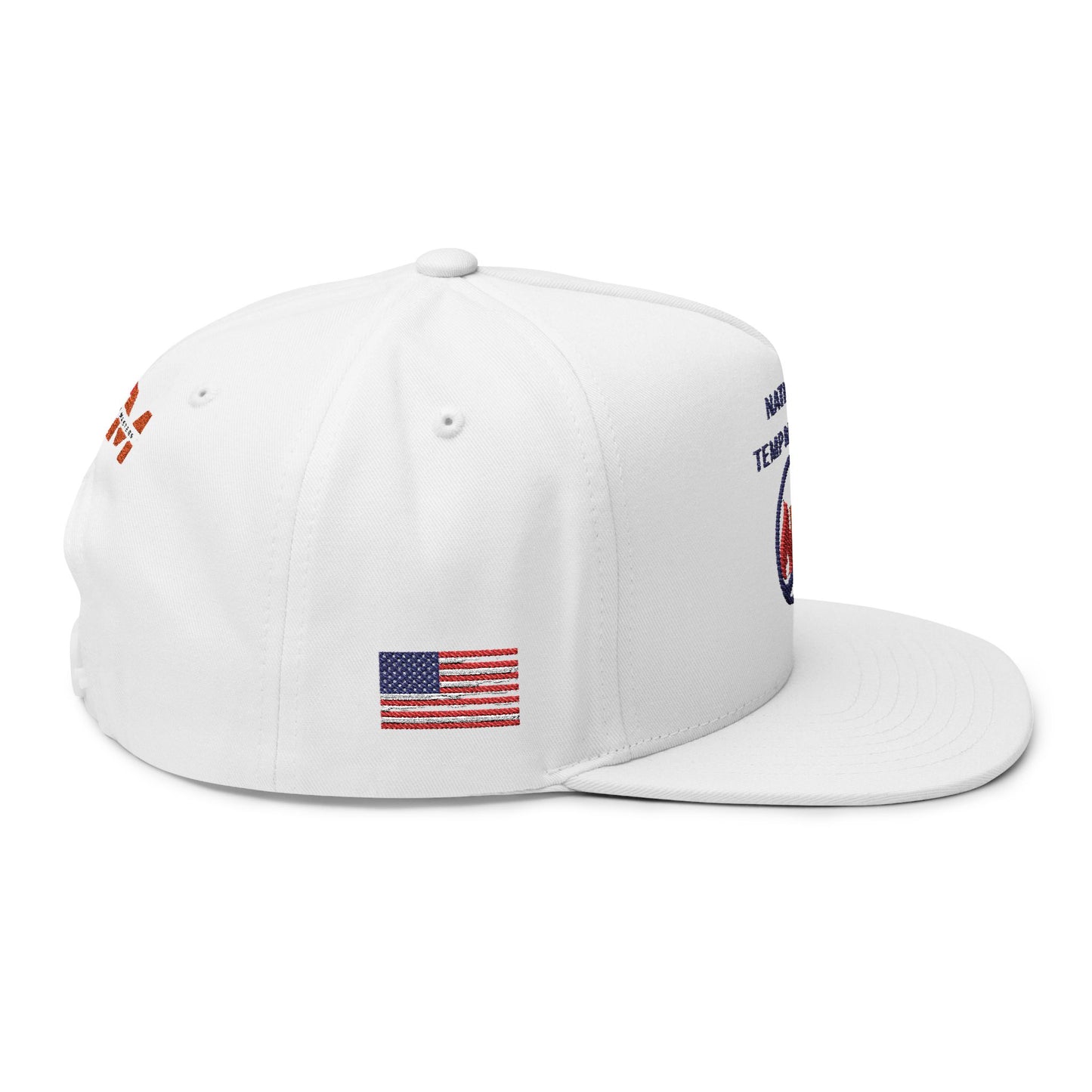 National Temp Masters Embroidered Flat Bill Cap