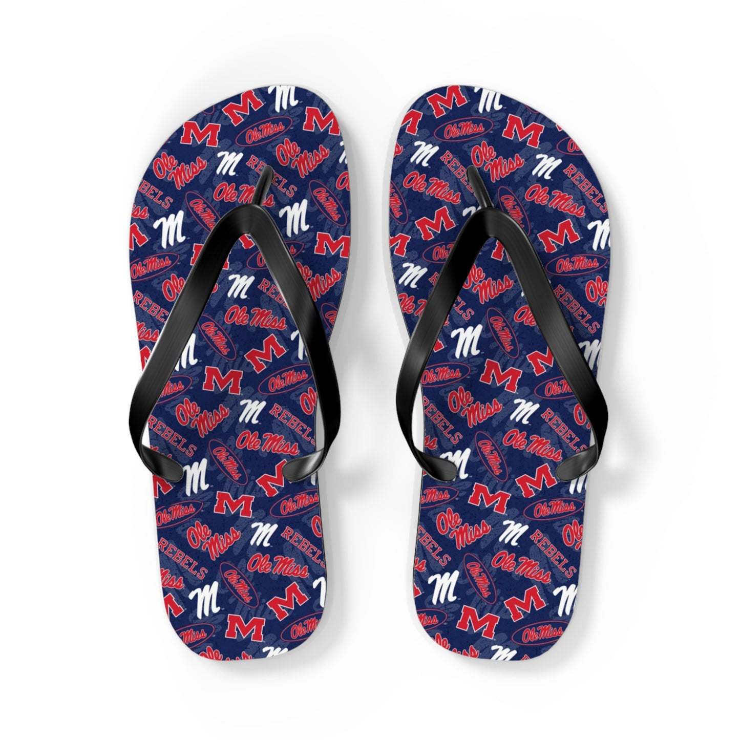 Ole Miss Flip Flops