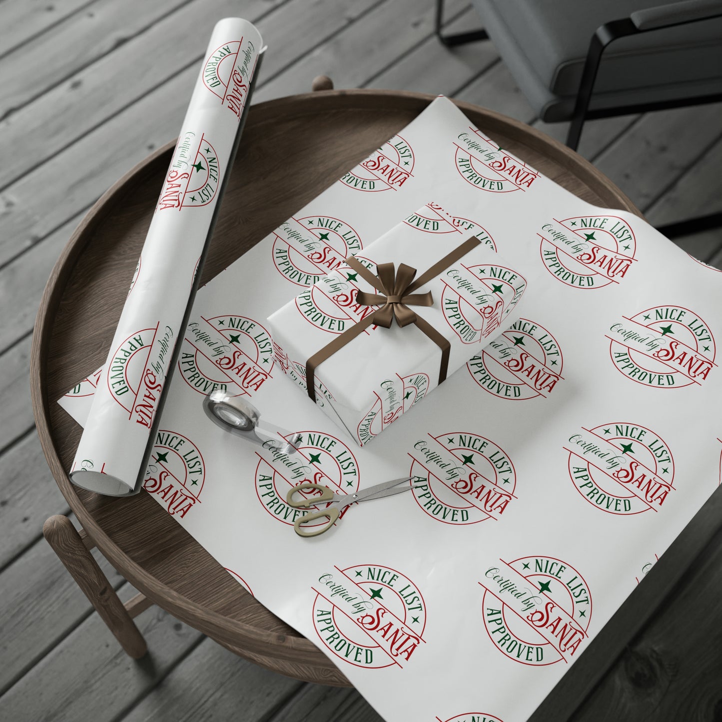 Nice List Wrapping Paper