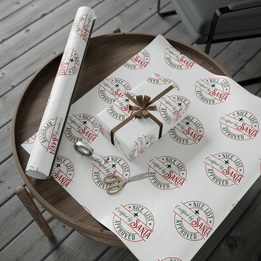 Nice List Wrapping Paper