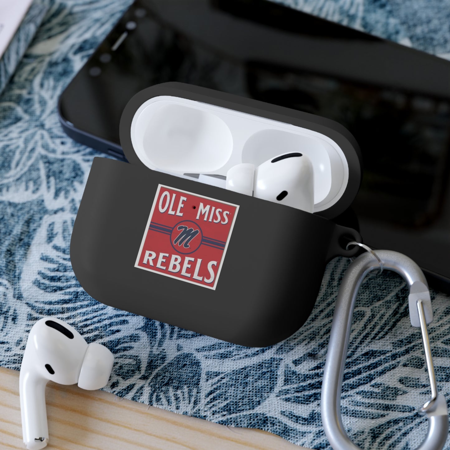 Ole Miss Rebels AirPods and AirPods Pro Case Cover