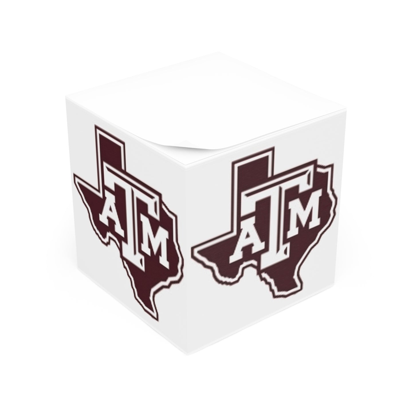 Texas A&M Note Cube