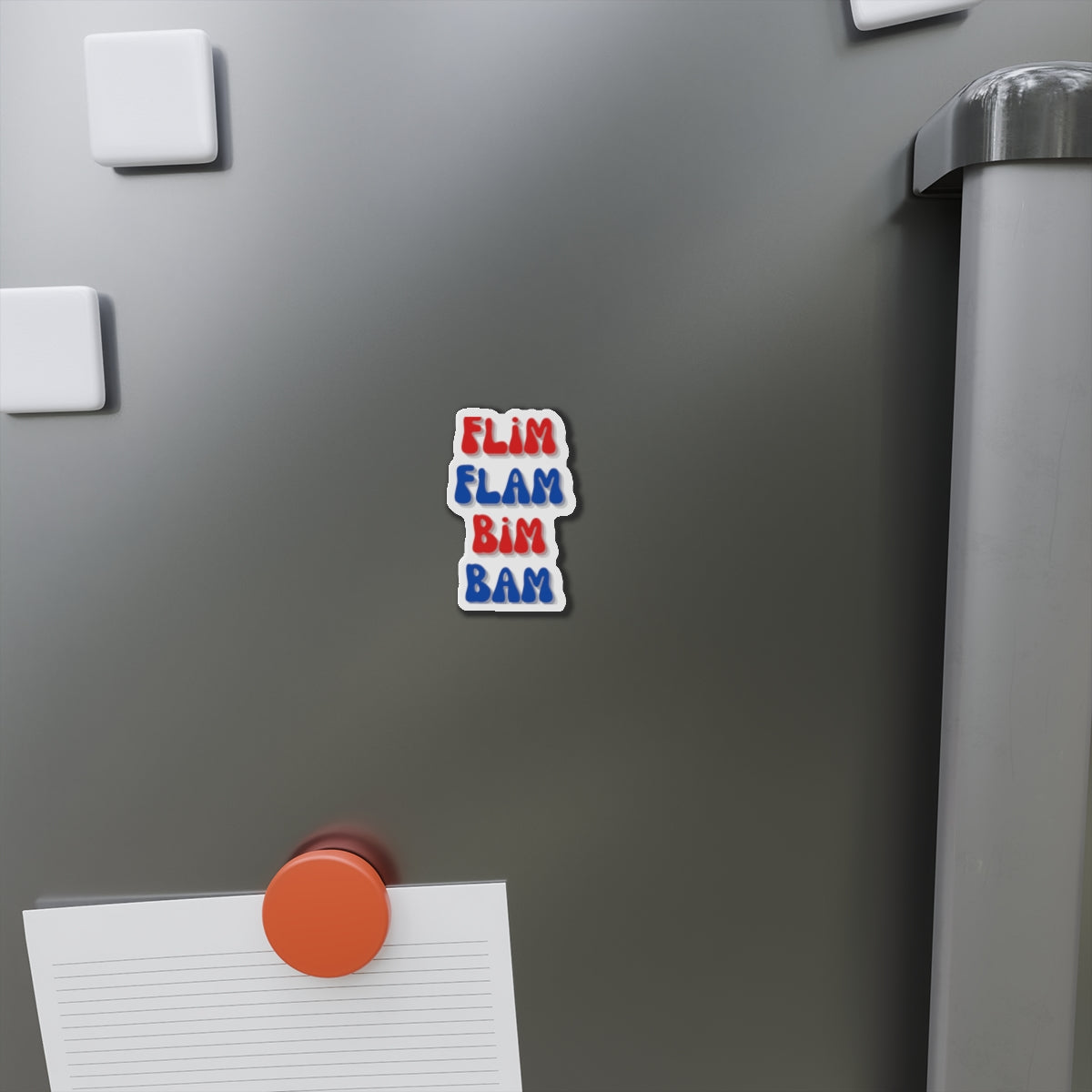 Flim Flam Bim Bam Die-Cut Magnets