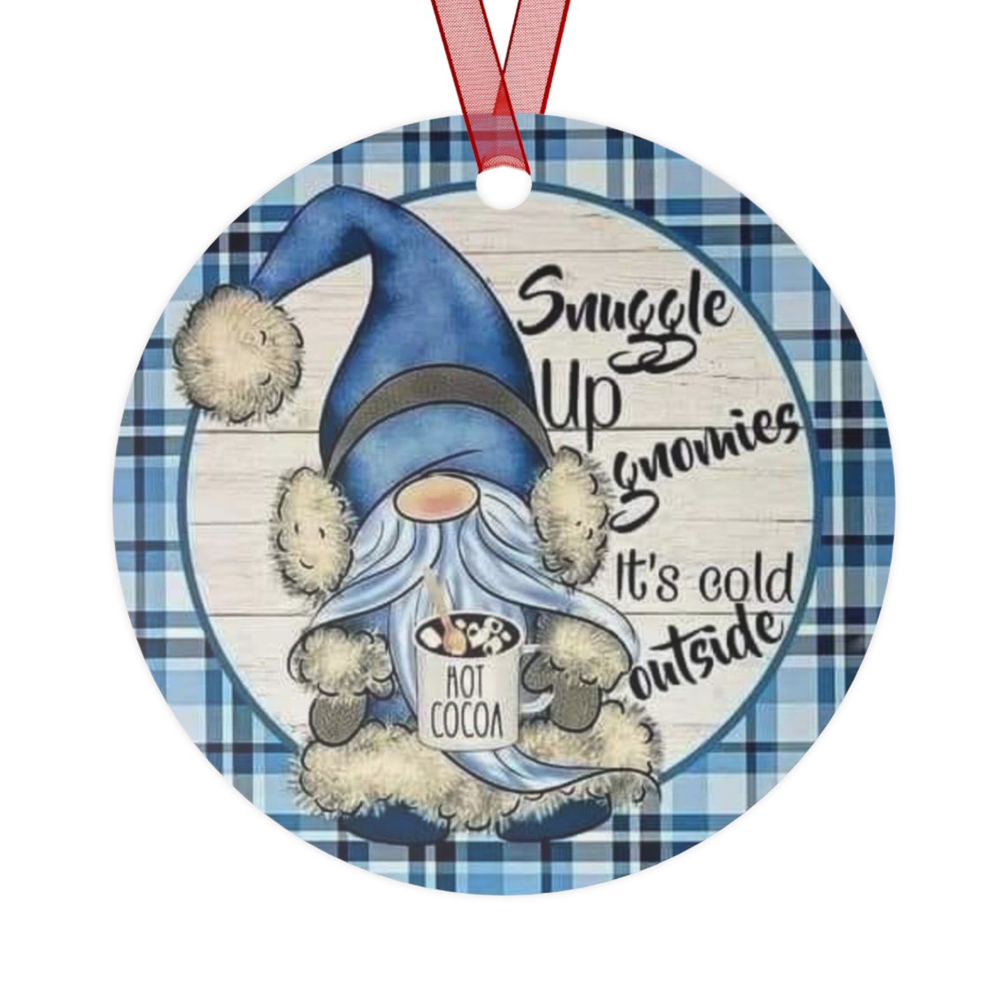 Gnome Metal Ornaments