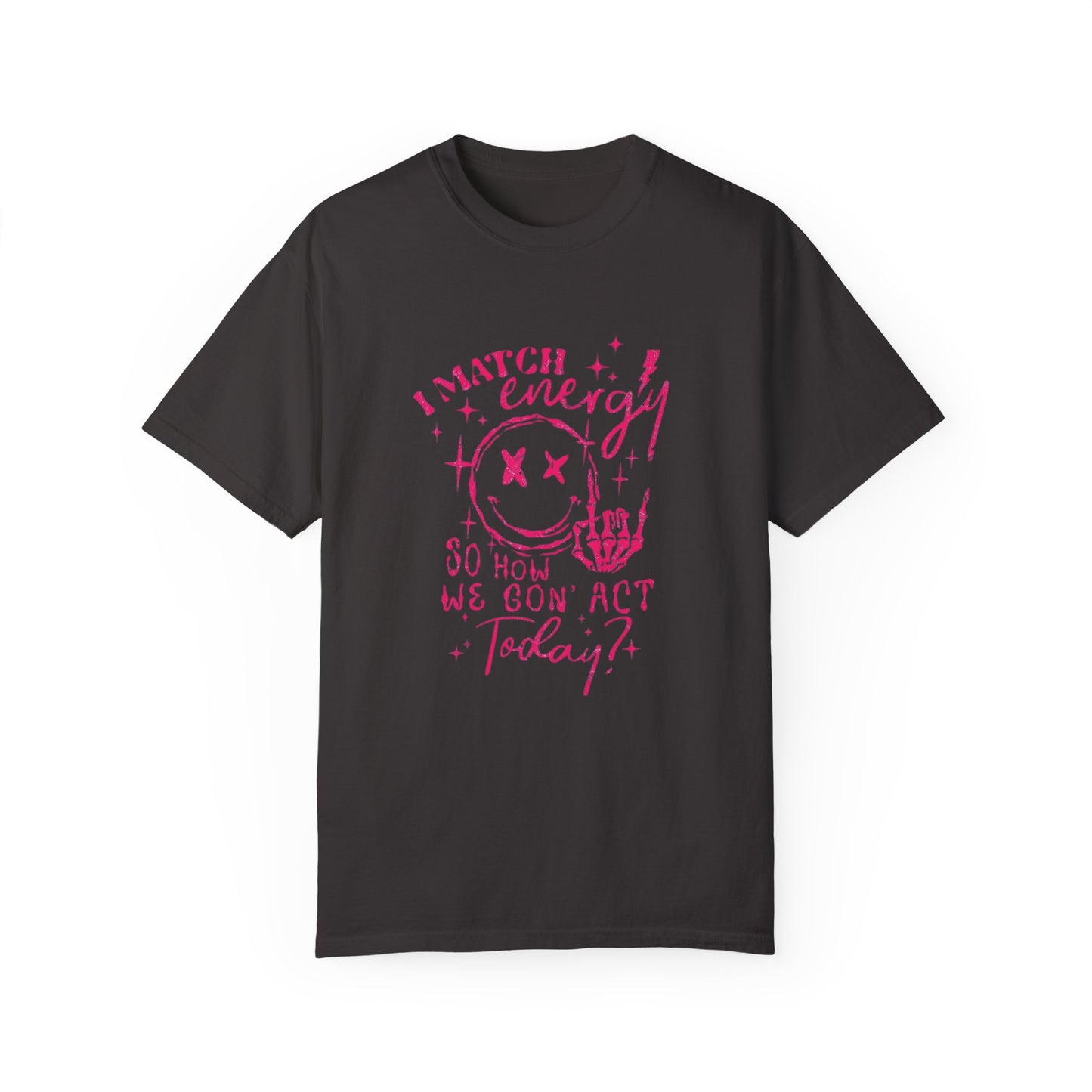 Match Energy Unisex Garment-Dyed T-shirt