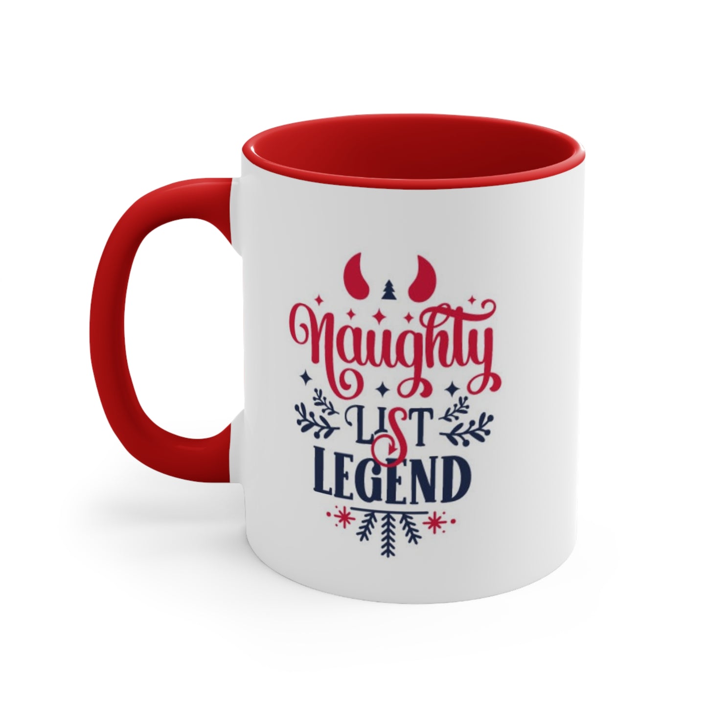 Naughty List Legend Accent Coffee Mug, 11oz