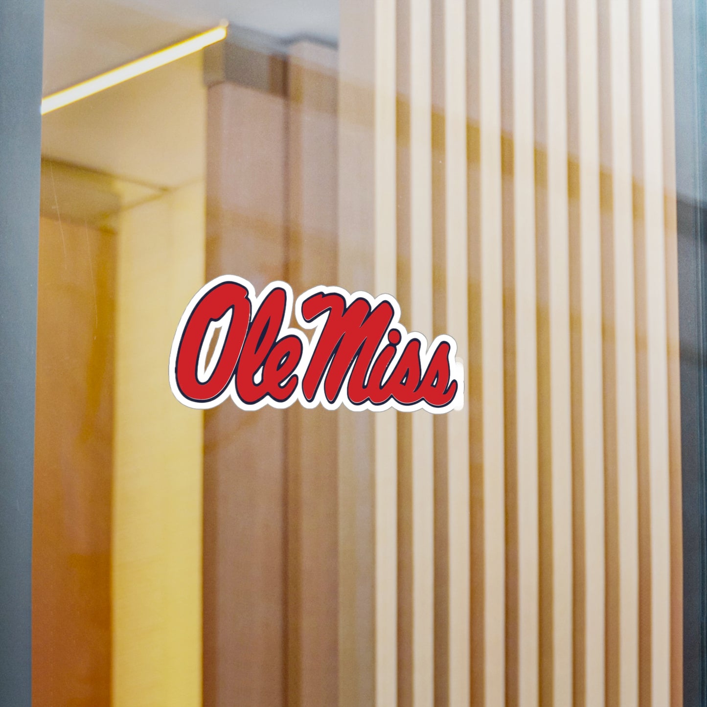 Ole Miss Kiss-Cut Vinyl Decals