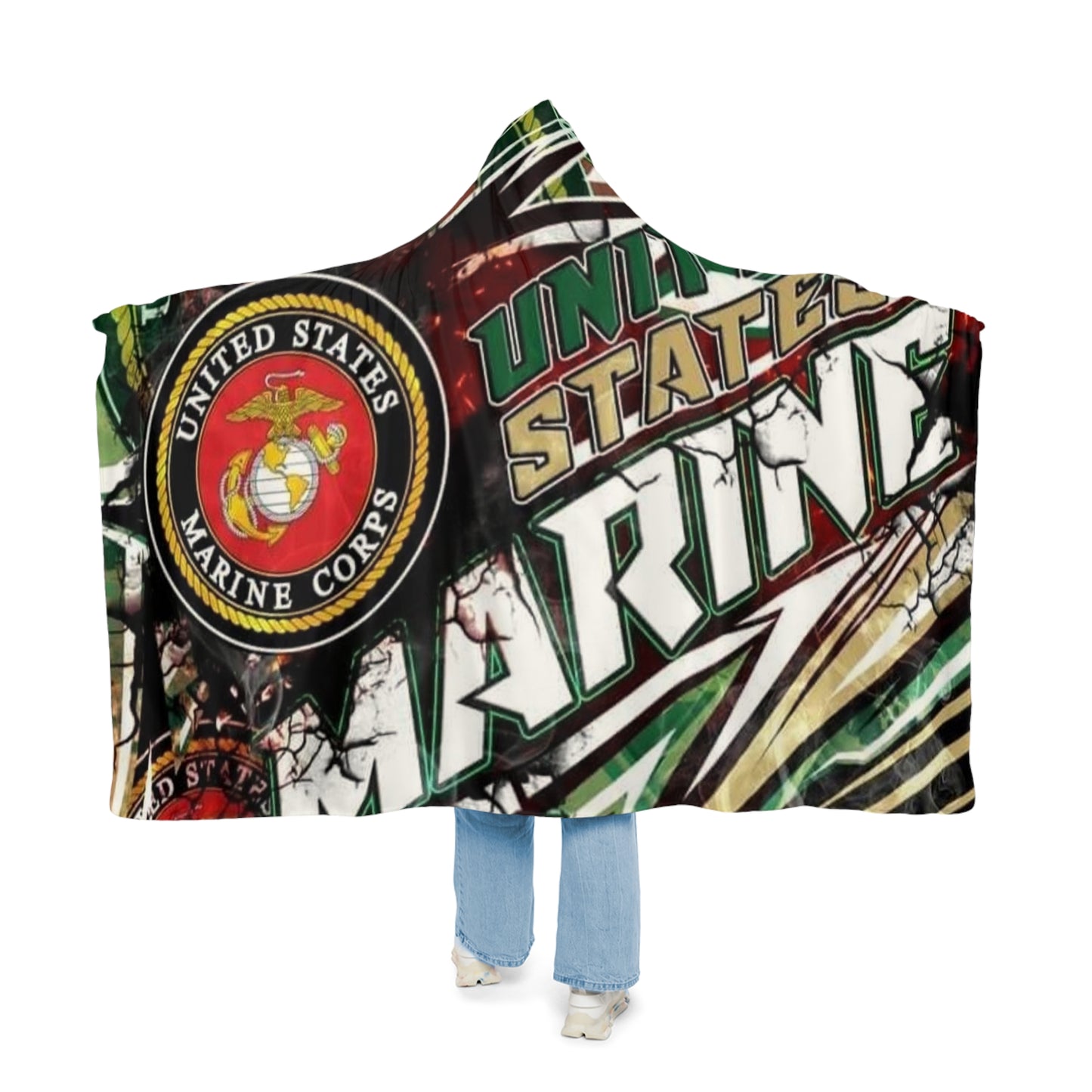 US Marines Snuggle Blanket