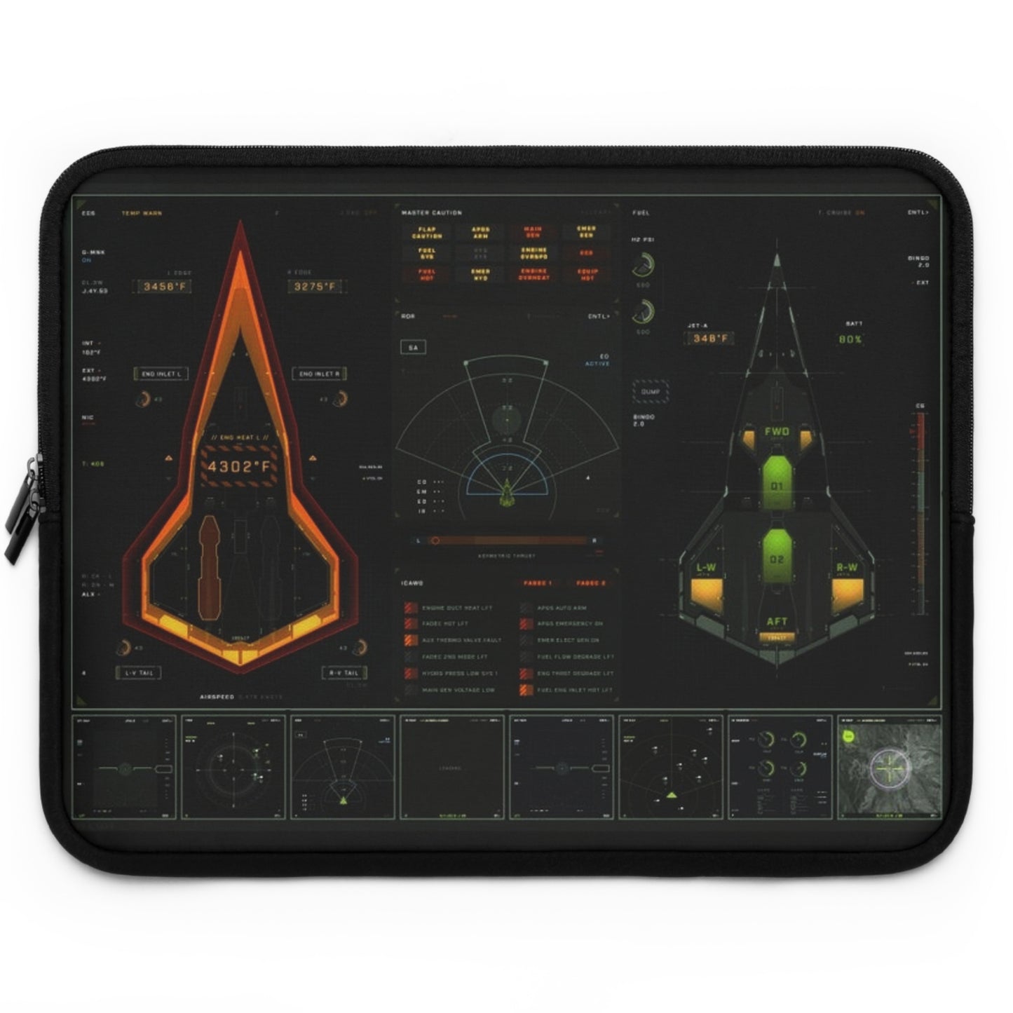 Darkstar Navigation Laptop Sleeve