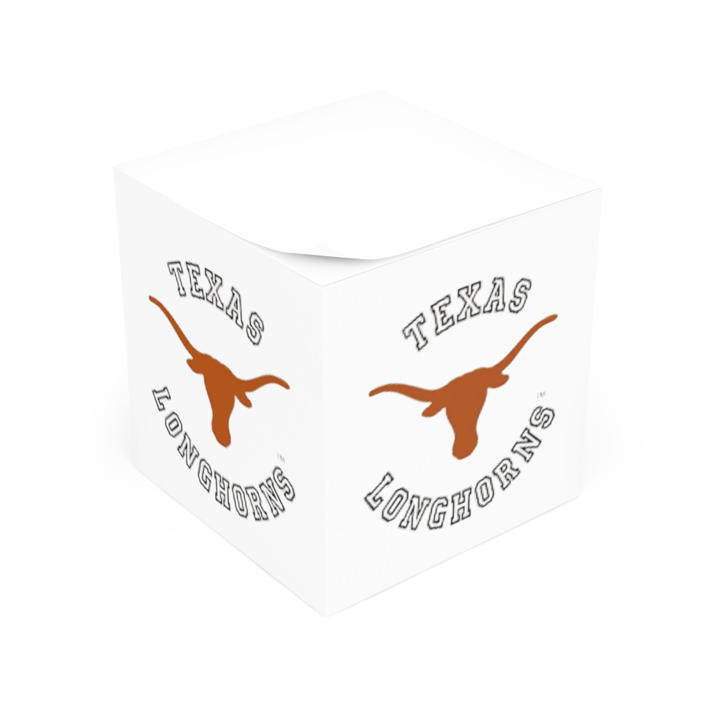 Texas Longhorns Note Cube – University of Texas Sticky Memo Block