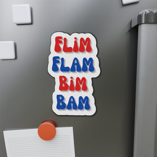 Flim Flam Bim Bam Die-Cut Magnets