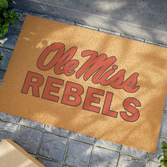 Ole Miss Rebels Doormat