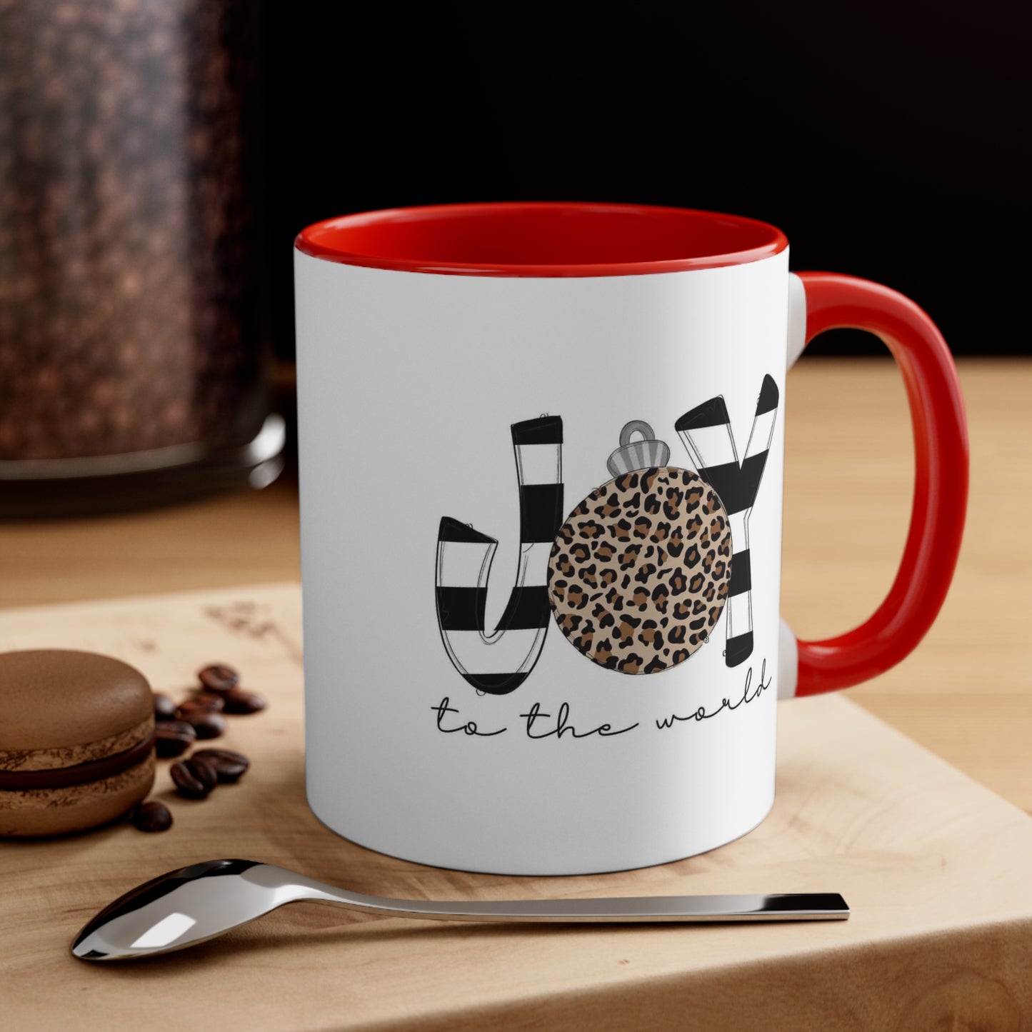 Joy to the World Accent Coffee Mug, 11oz