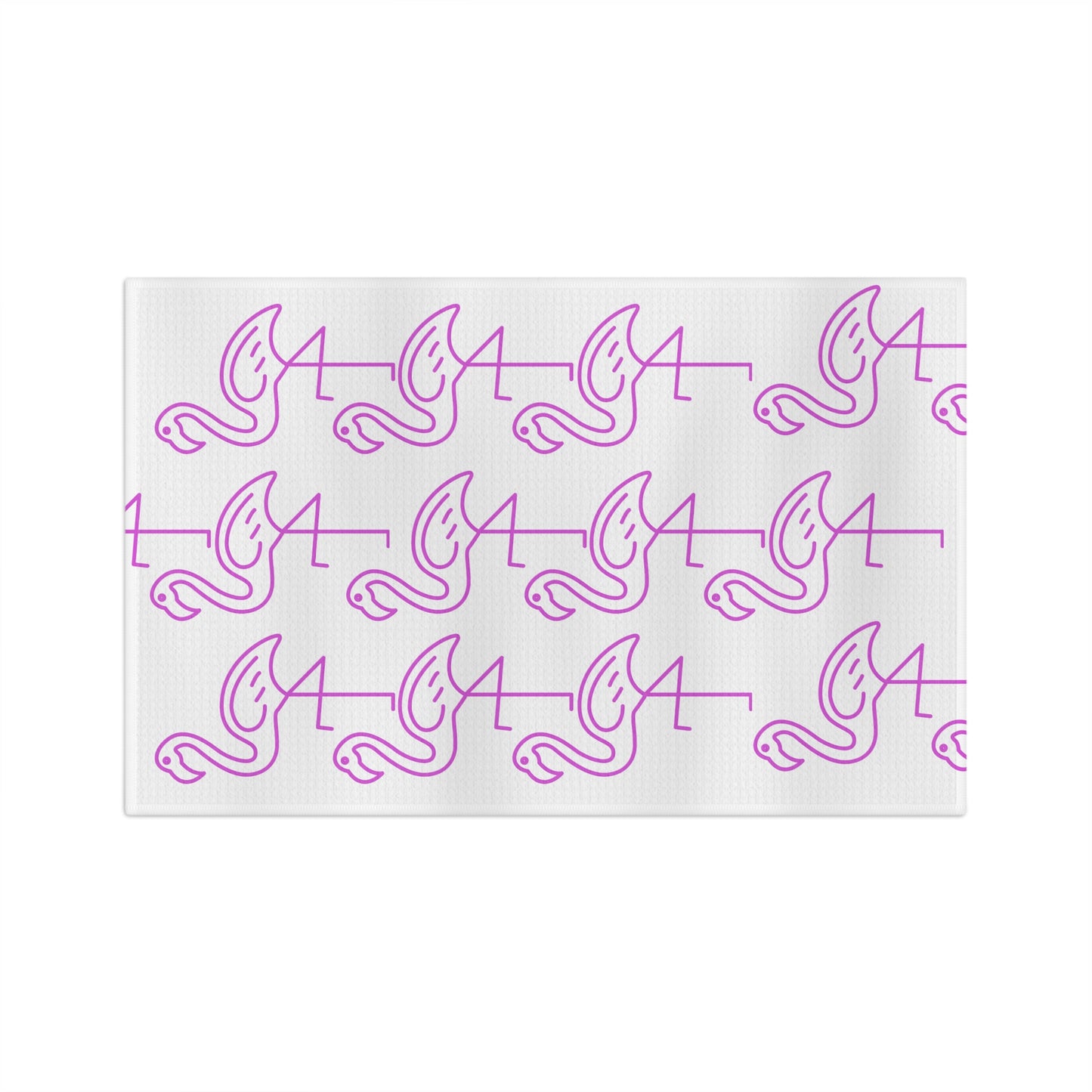 Flamingo Soft Tea Towel