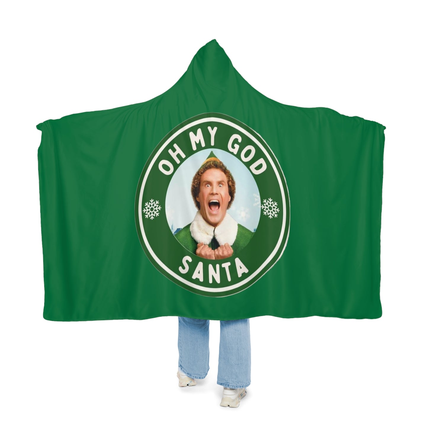 Elf Santa Snuggle Blanket