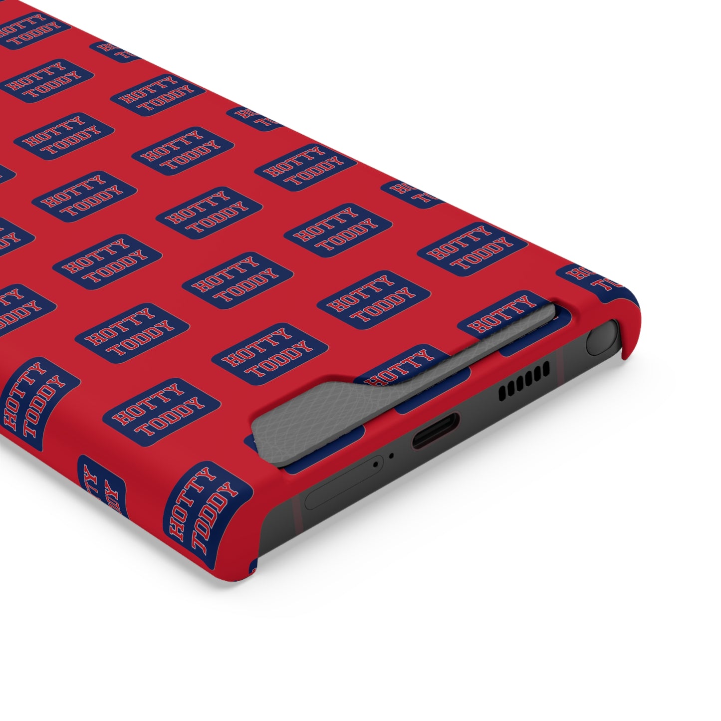 iPhone and Samsung Hotty Toddy (RED) Phone Case With Card Holder