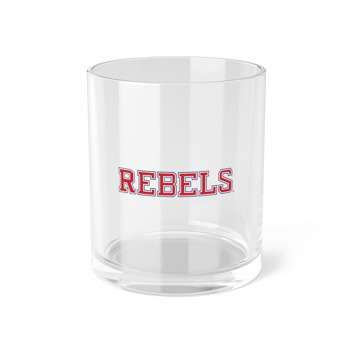 Ole Miss REBELS Bar Glass