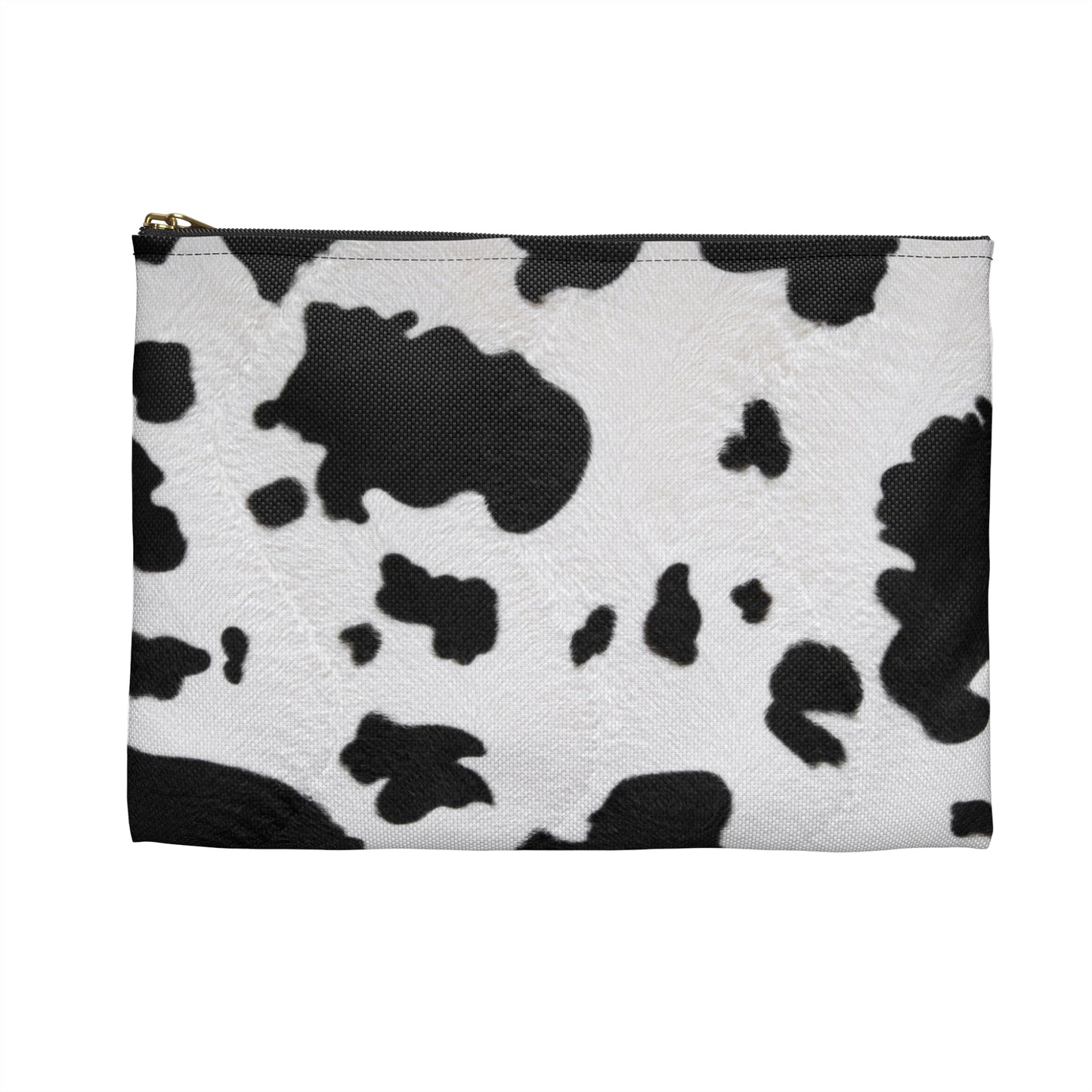 Cow Print Accessory Pouch