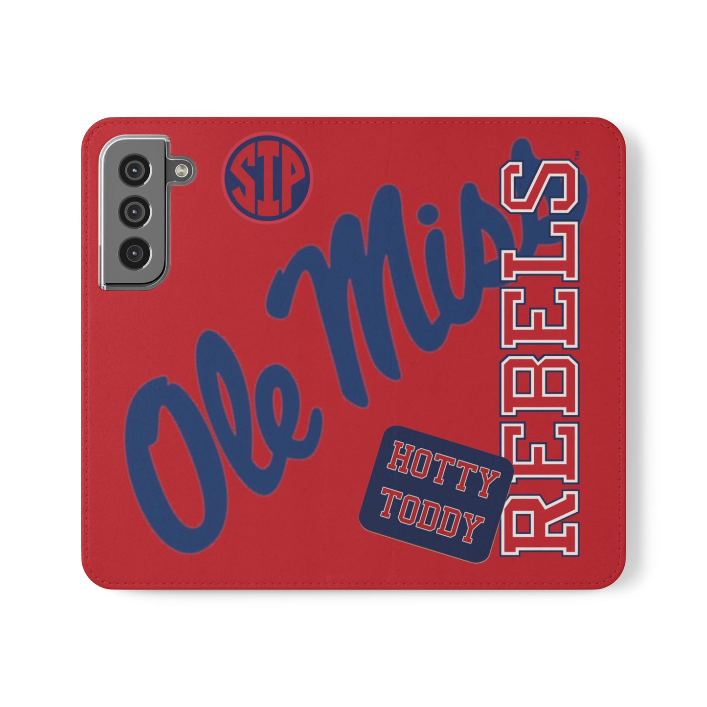 Ole Miss Rebels Hotty Toddy SIP Flip Cases