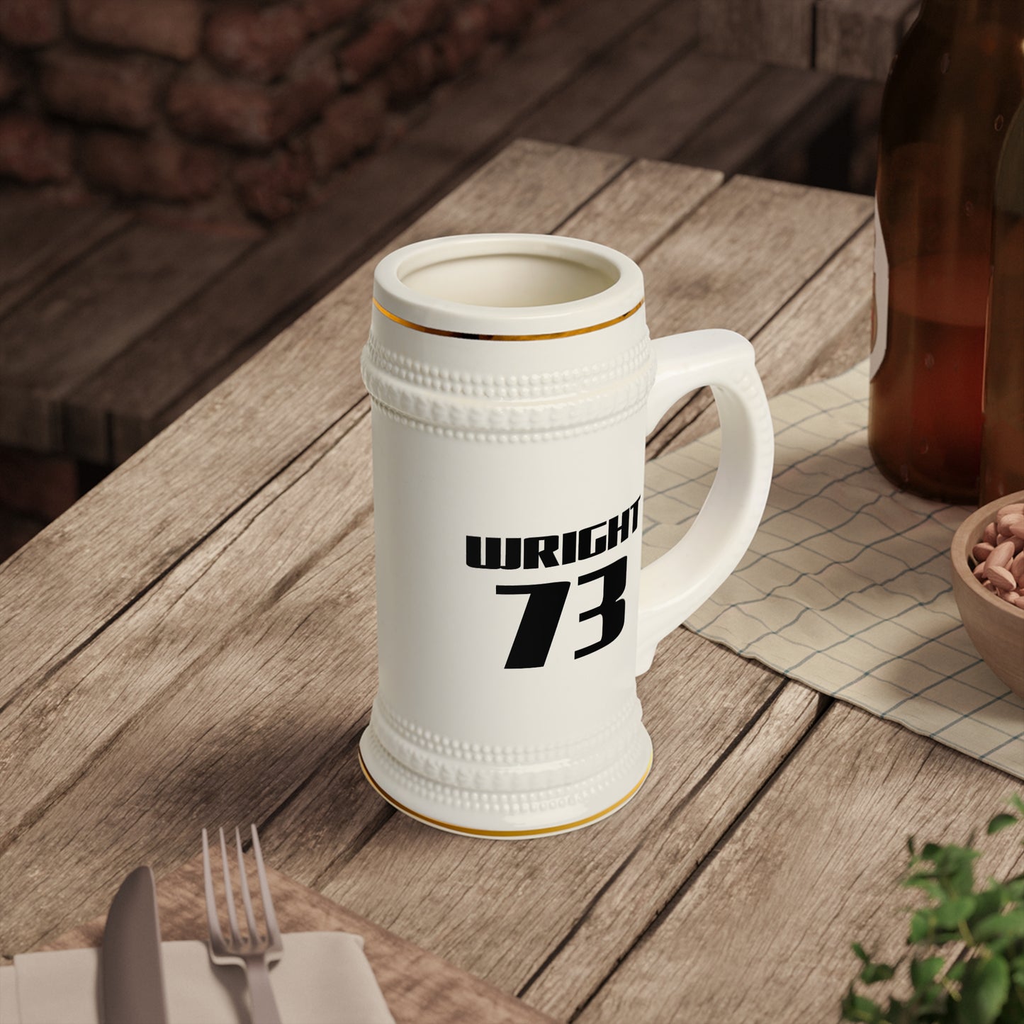 Falcons / Wright Beer Stein Mug