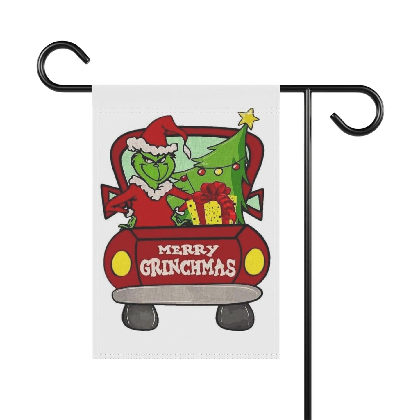 Merry Grinchmas Garden & House Banner