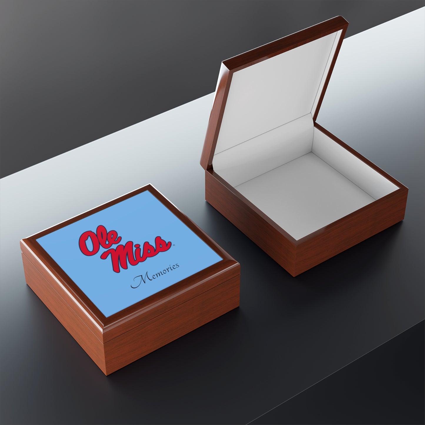 Ole Miss Memories Jewelry Box