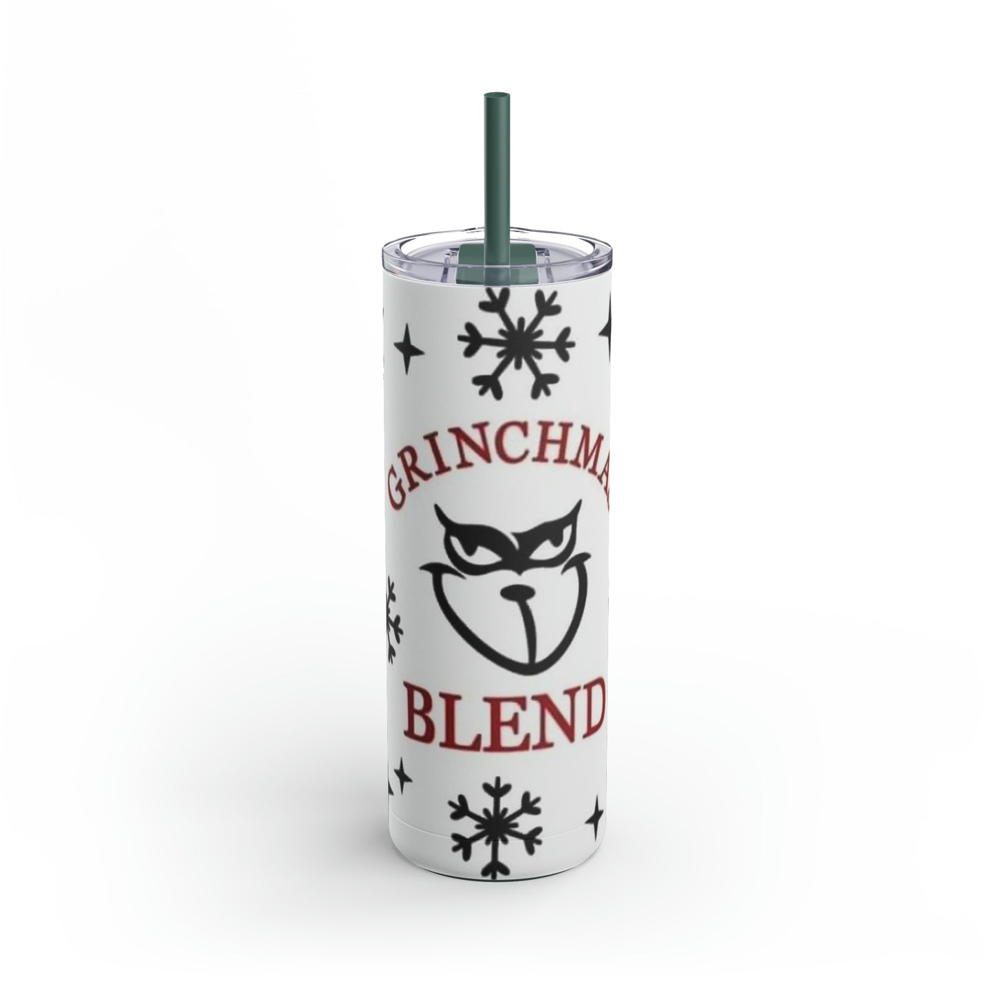 Grinchmas Blend Maars Maker Soft Matte Tumbler, 20oz (Rose)