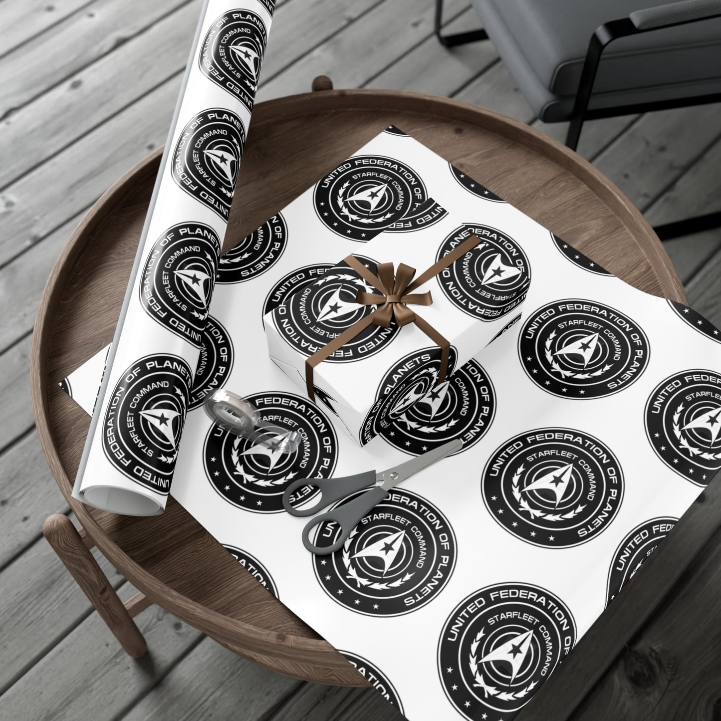 United Federation of Planets Gift Wrap Papers