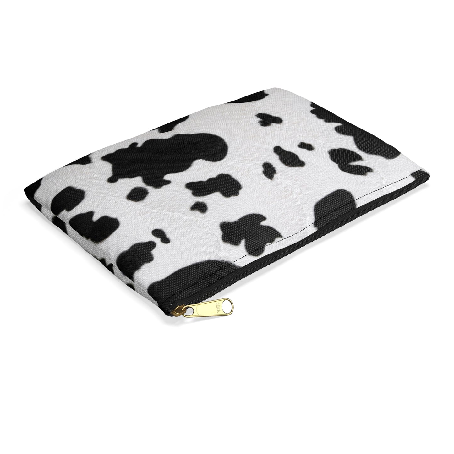 Cow Print Accessory Pouch