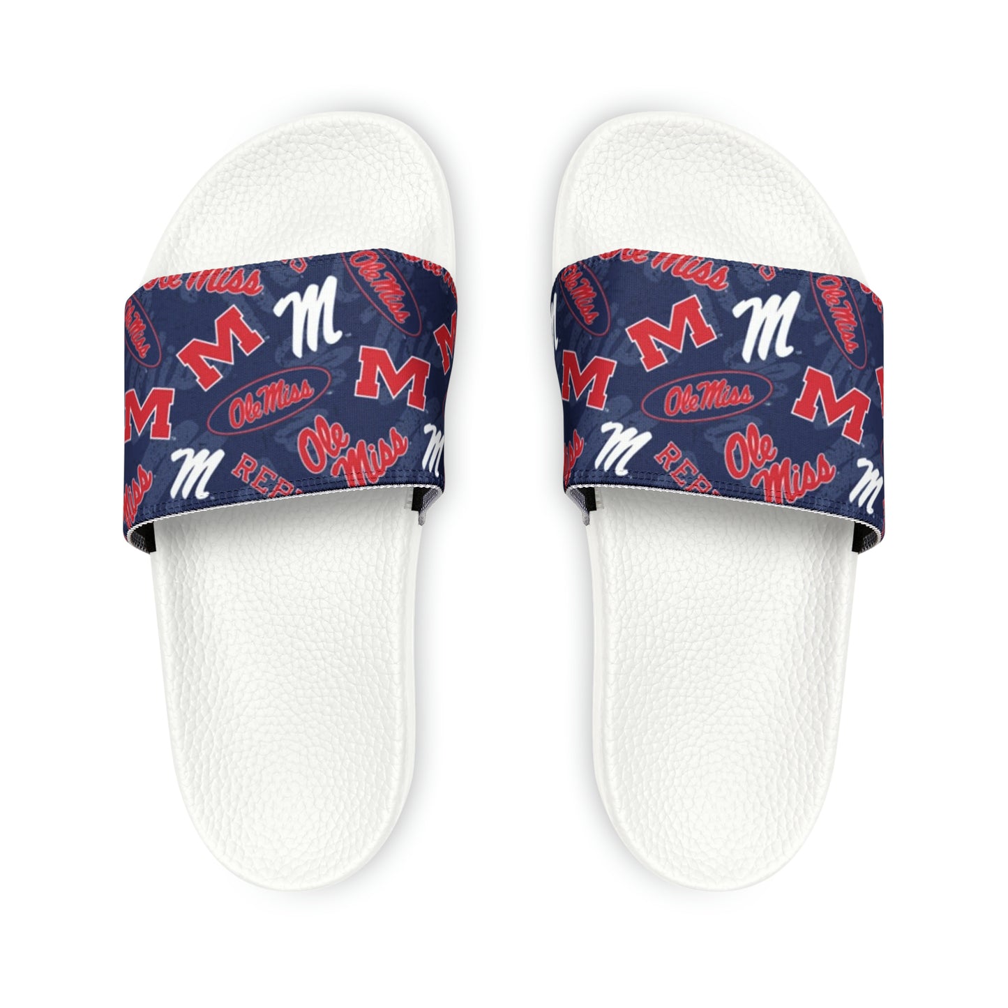 Ole Miss Men's PU Slide Sandals