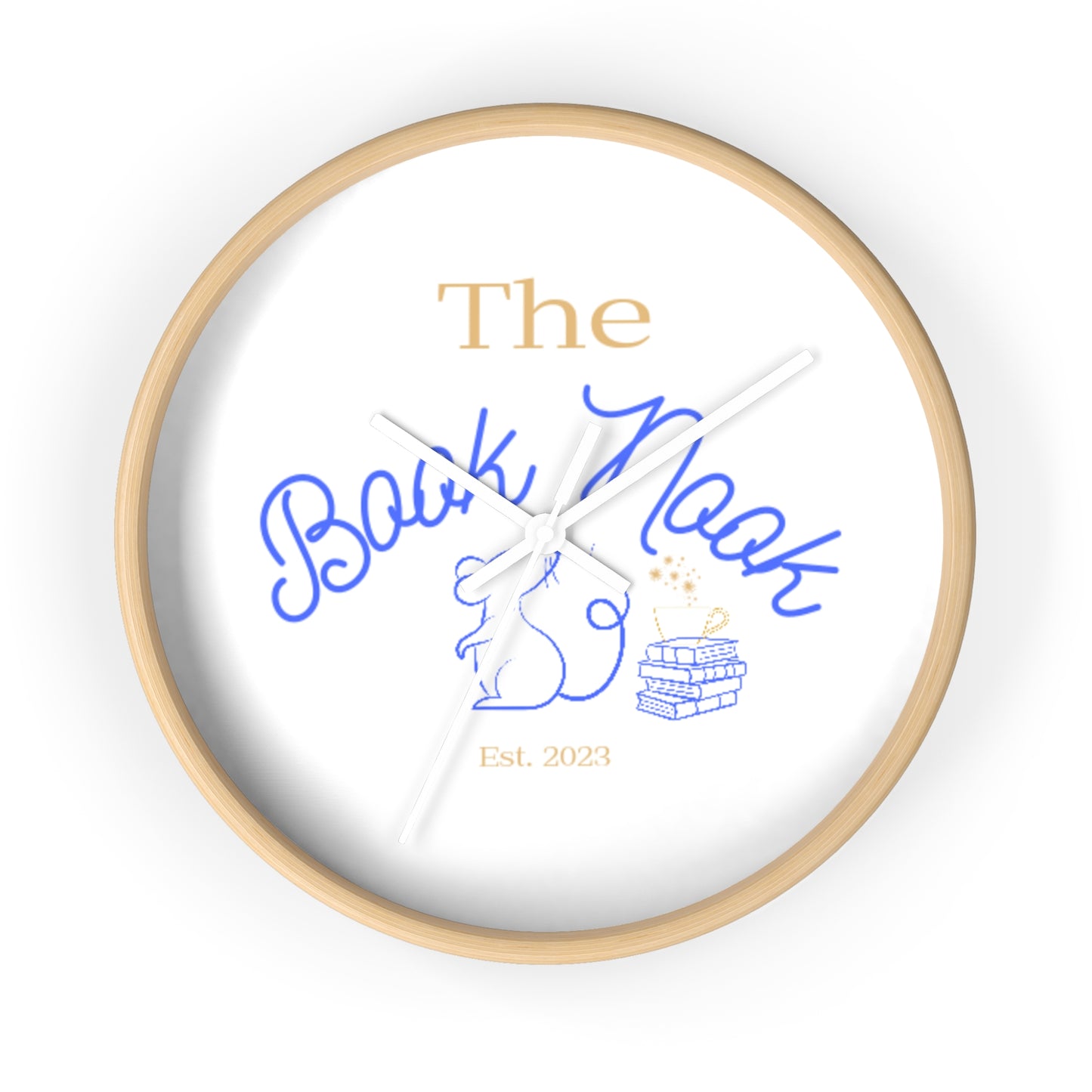 The Book Nook - Wall Clock