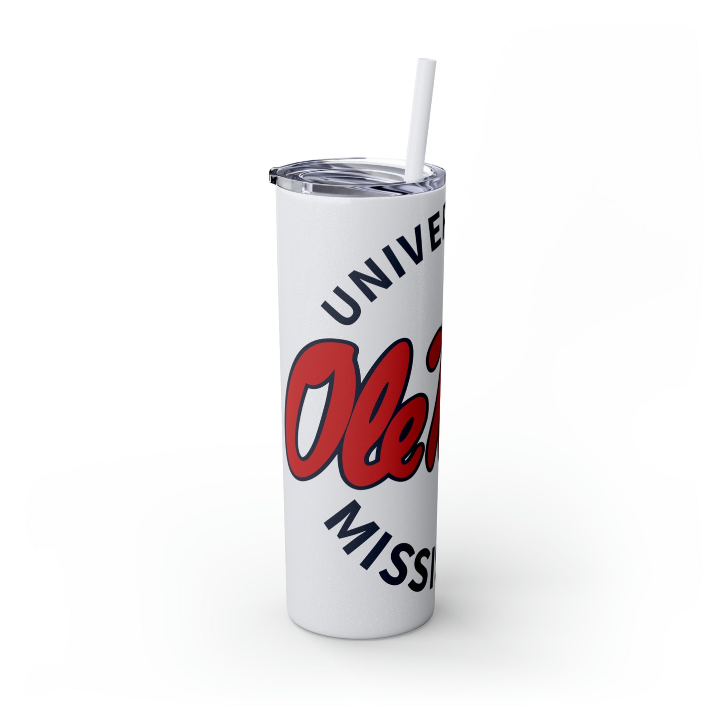 UM Skinny Tumbler with Straw, 20oz