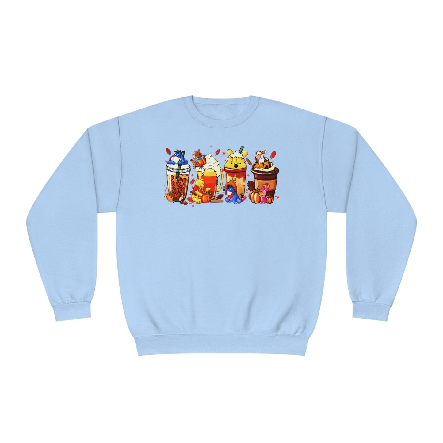 Pooh Bear Latte Unisex NuBlend® Crewneck Sweatshirt