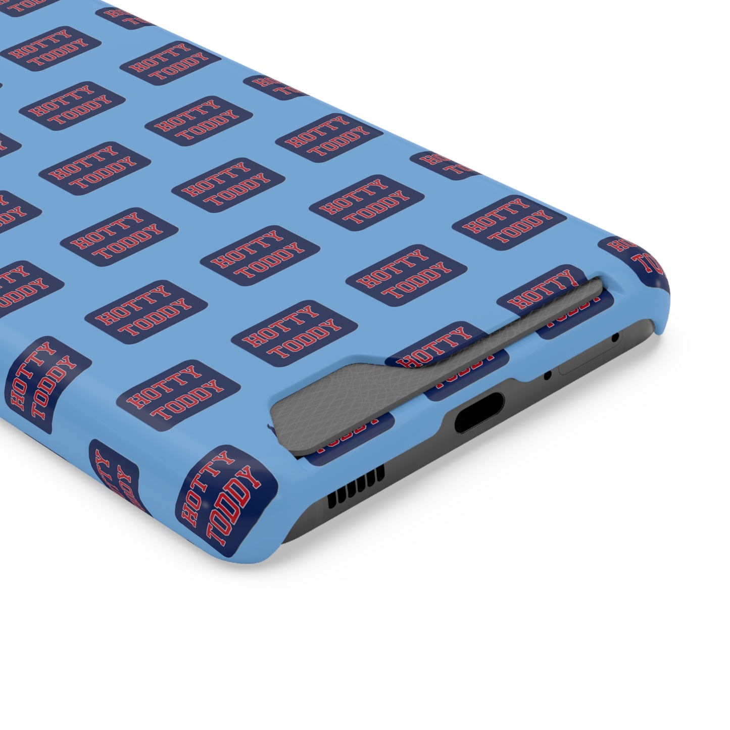 iPhone and Samsung Hotty Toddy (BLUE) Phone Case With Card Holder