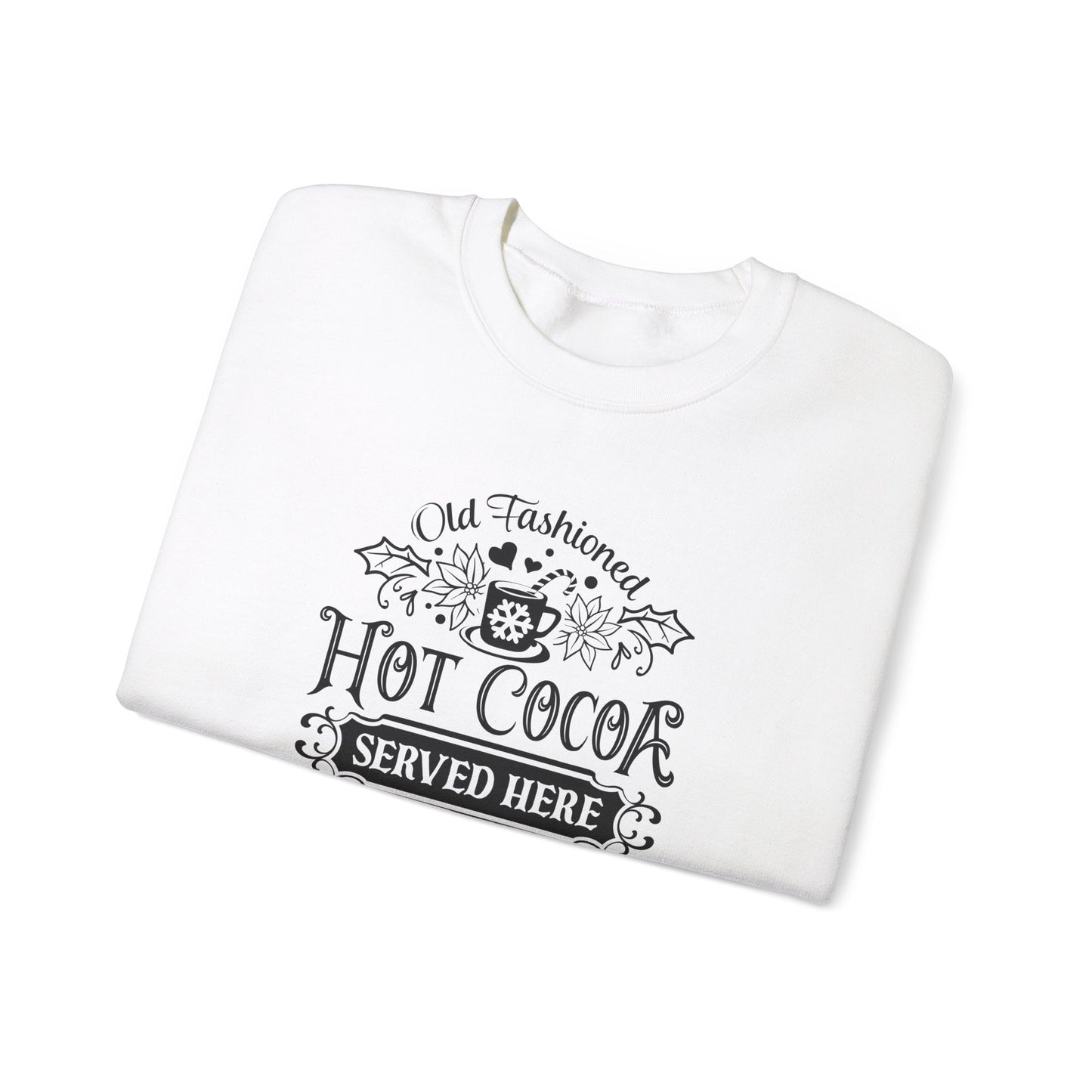 Hot Cocoa Sold Here Unisex Heavy Blend™ Crewneck Sweatshirt