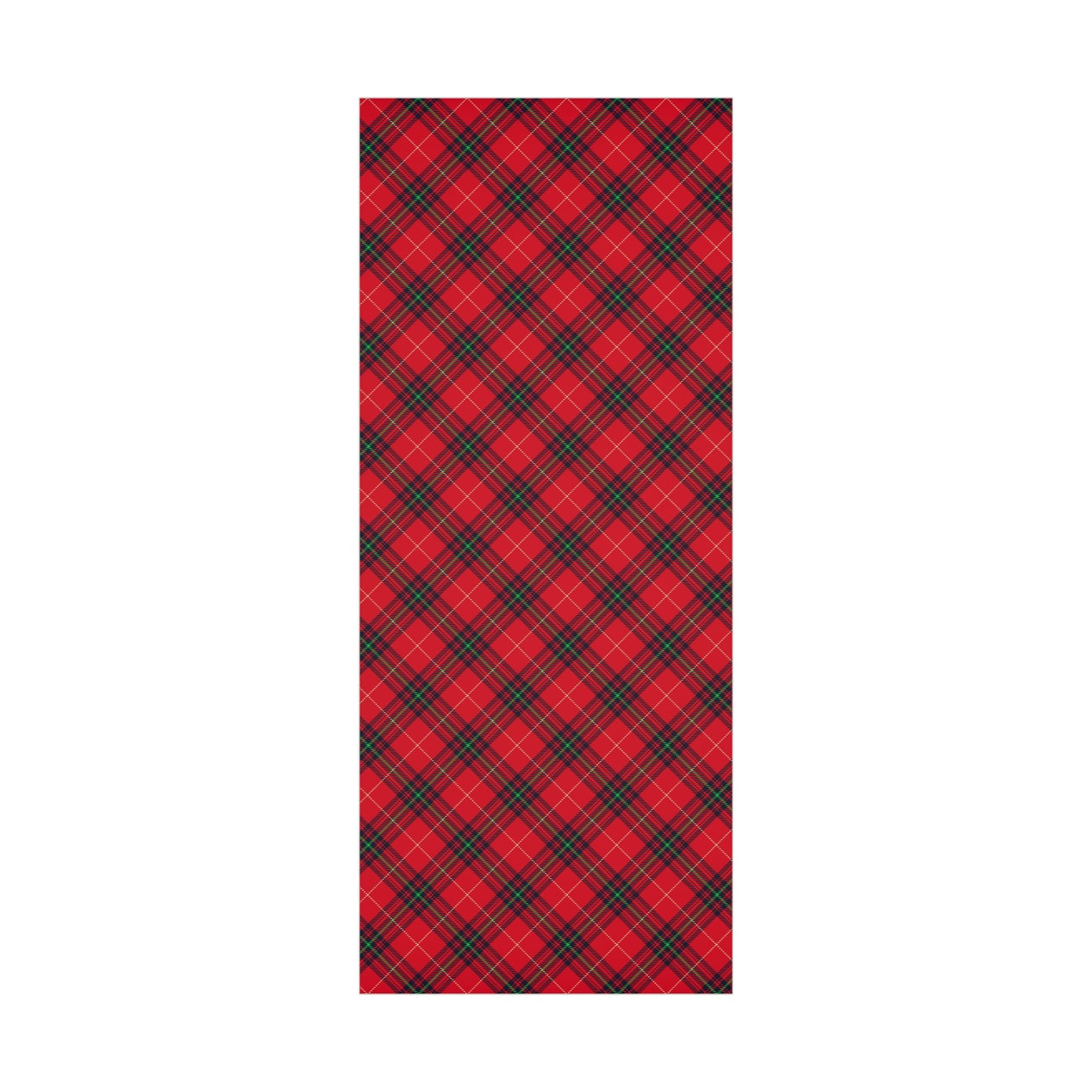 Red Plaid Gift Wrap Papers