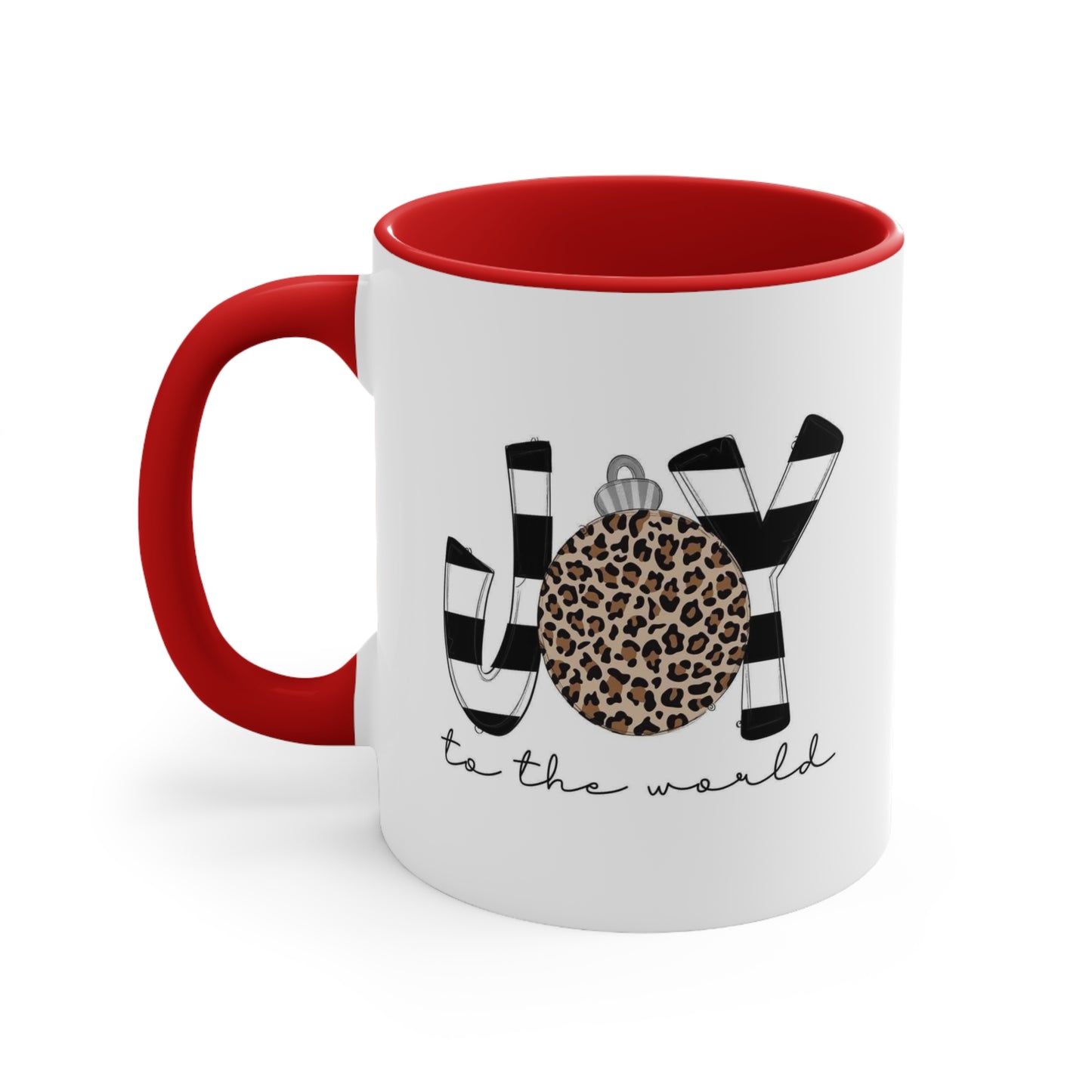Joy to the World Accent Coffee Mug, 11oz