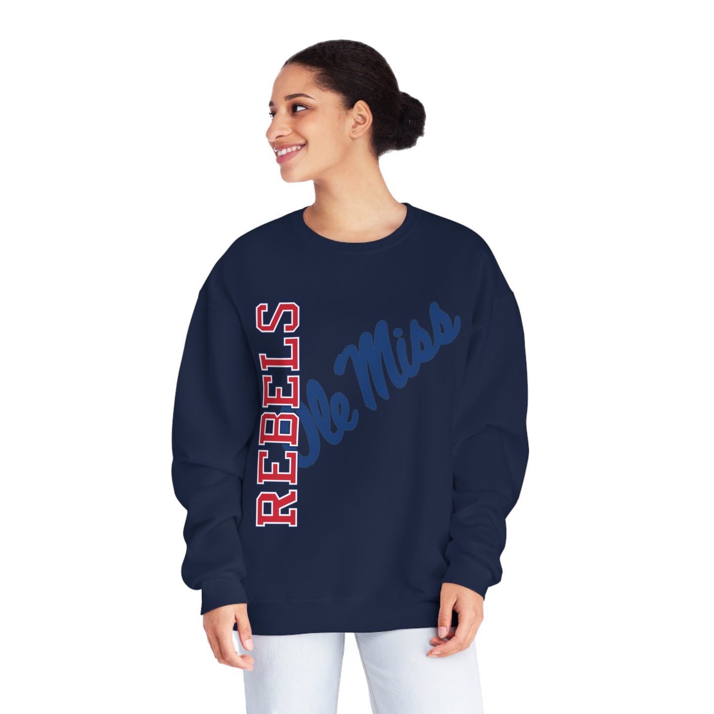 Ole Miss REBELS Unisex NuBlend® Crewneck Sweatshirt