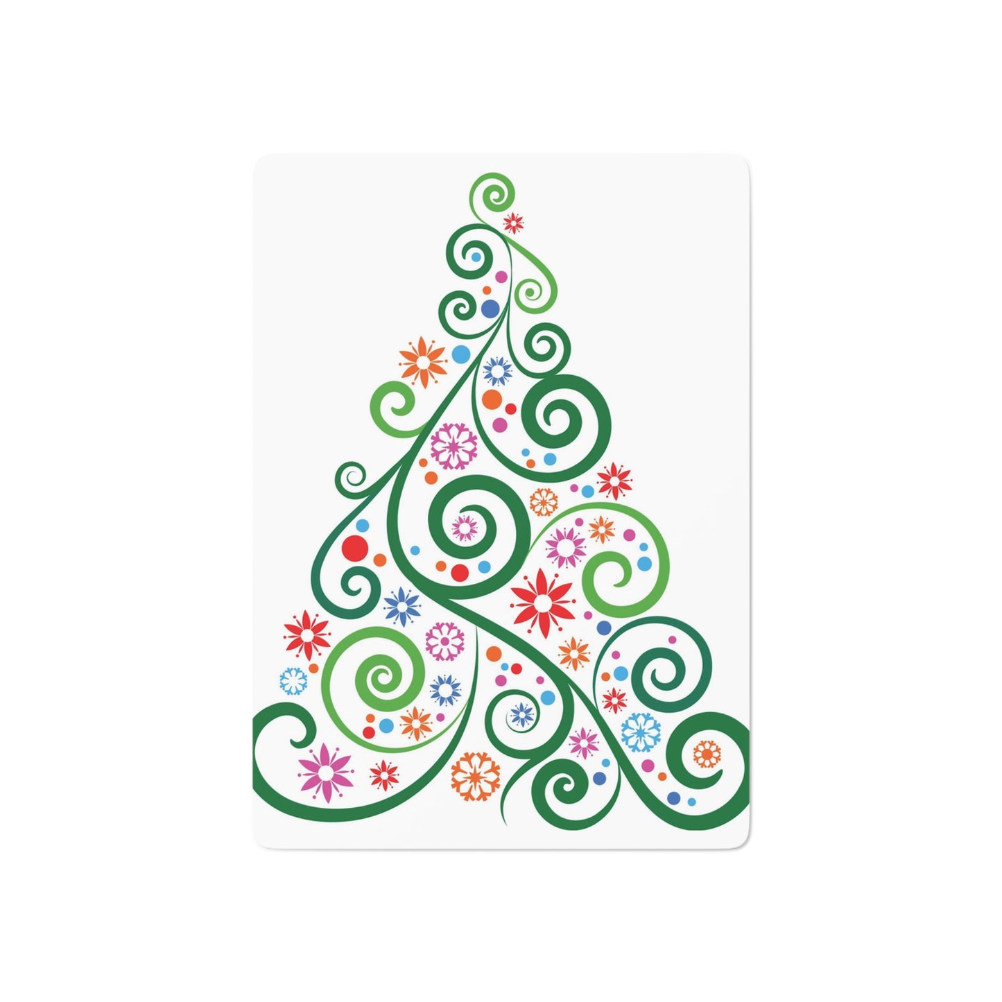 Holiday Tree  Poker Cards