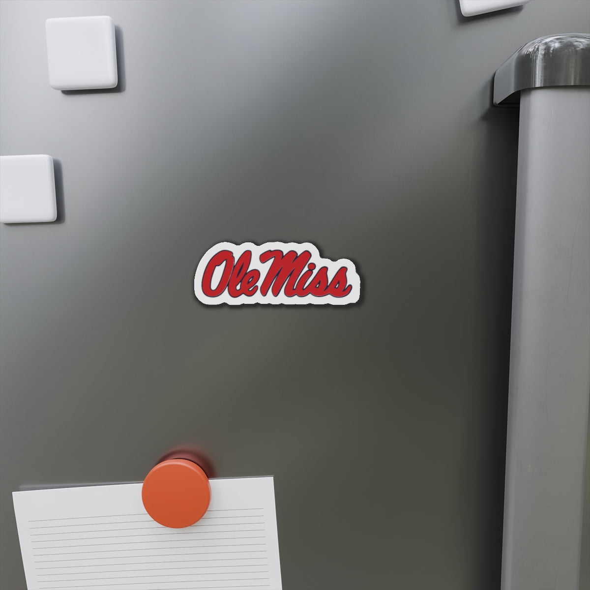 Ole Miss Die-Cut Magnets