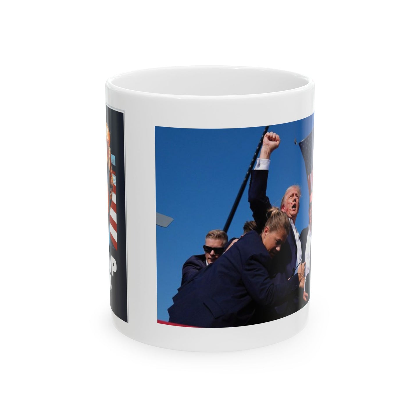 Hero Trump 2024 Ceramic Mug, (11oz, 15oz)