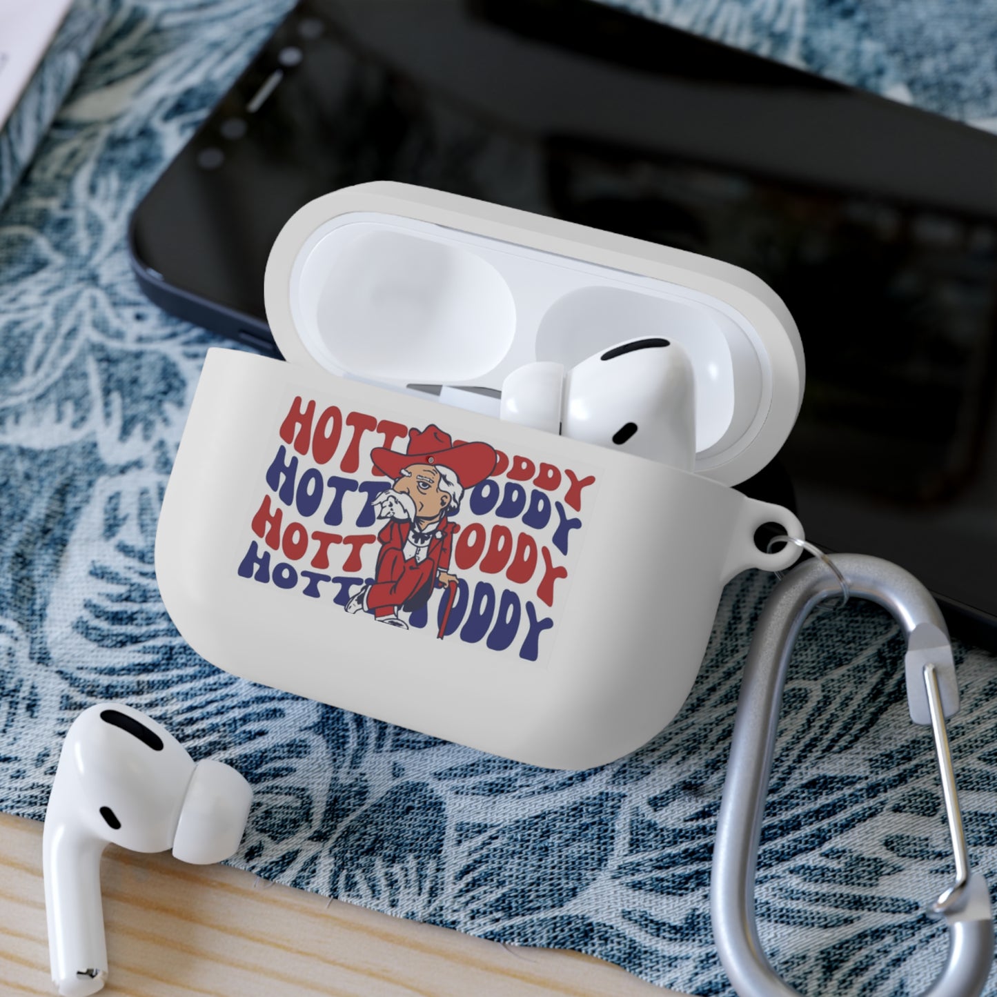 Ole Miss Hotty Toddy AirPods and AirPods Pro Case Cover