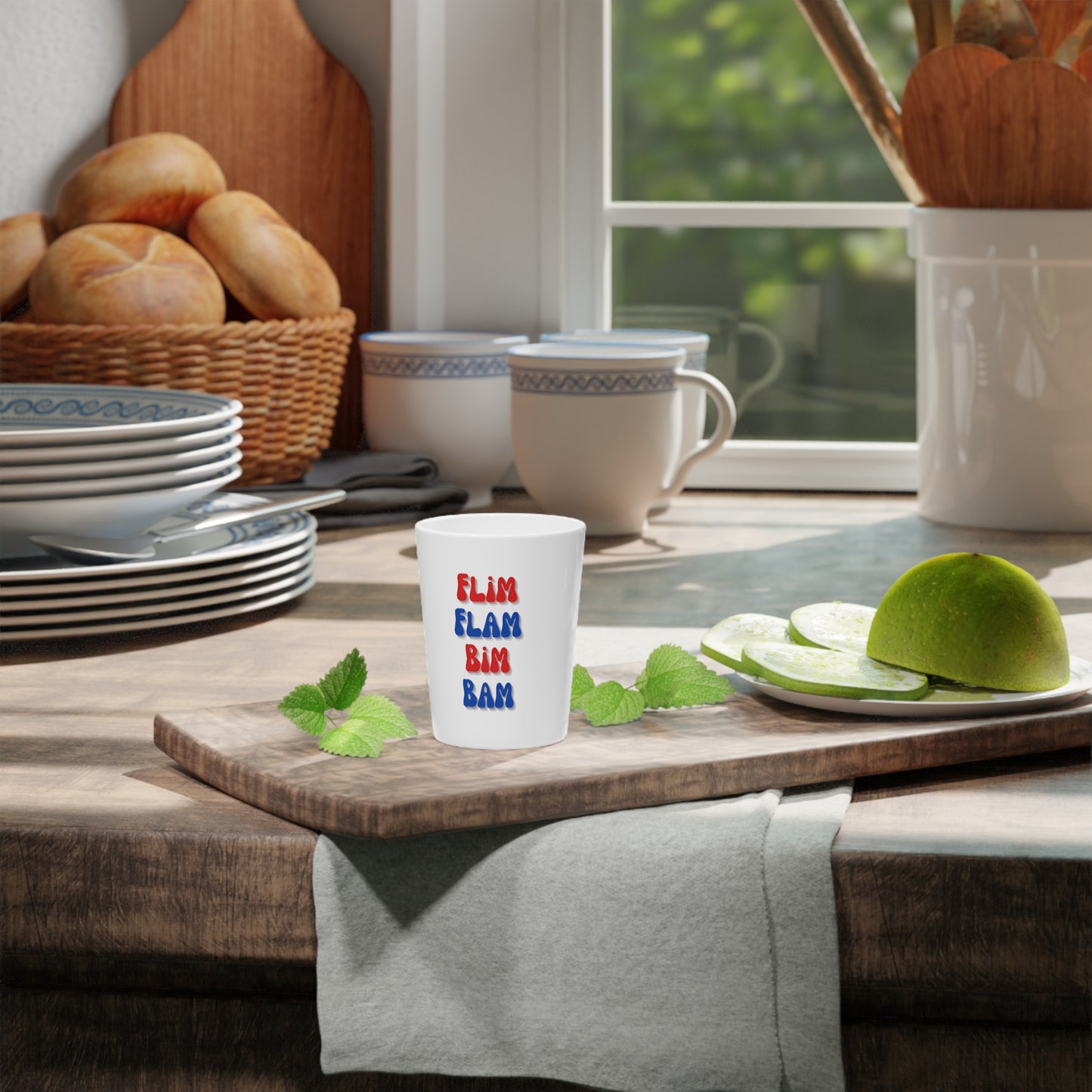 Flim Flam Bim Bam Shot Glass