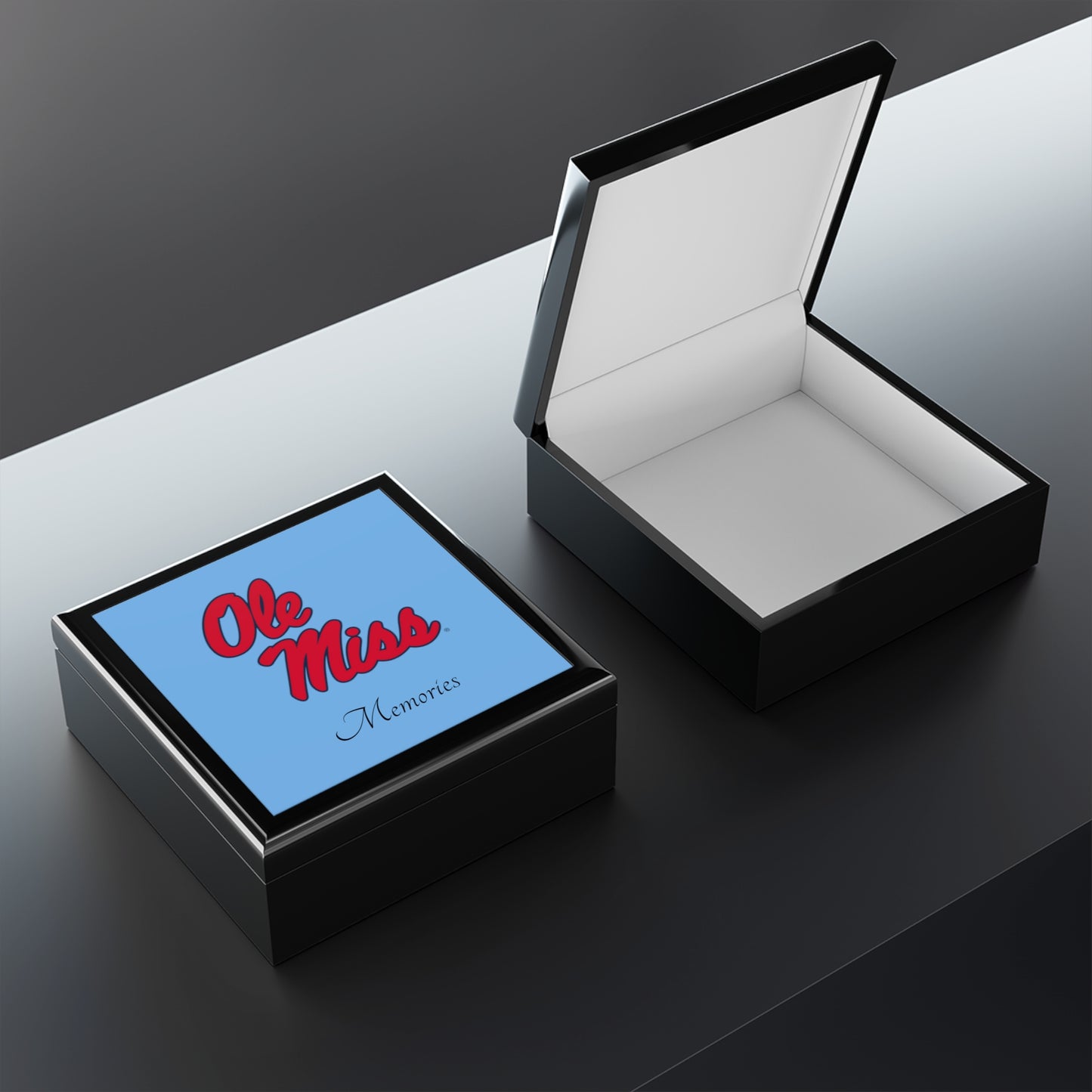 Ole Miss Memories Jewelry Box